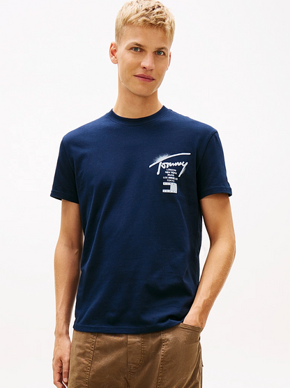 TOMMY JEANS REG CITY SIGN SS