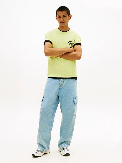 TOMMY JEANS REG CITY SIGN SS