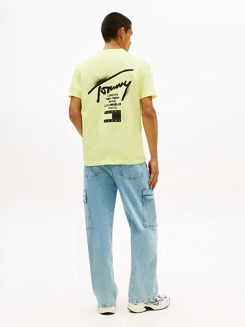 TOMMY JEANS REG CITY SIGN SS