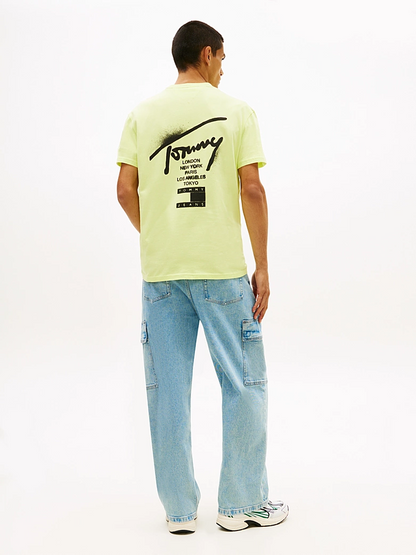 TOMMY JEANS REG CITY SIGN SS