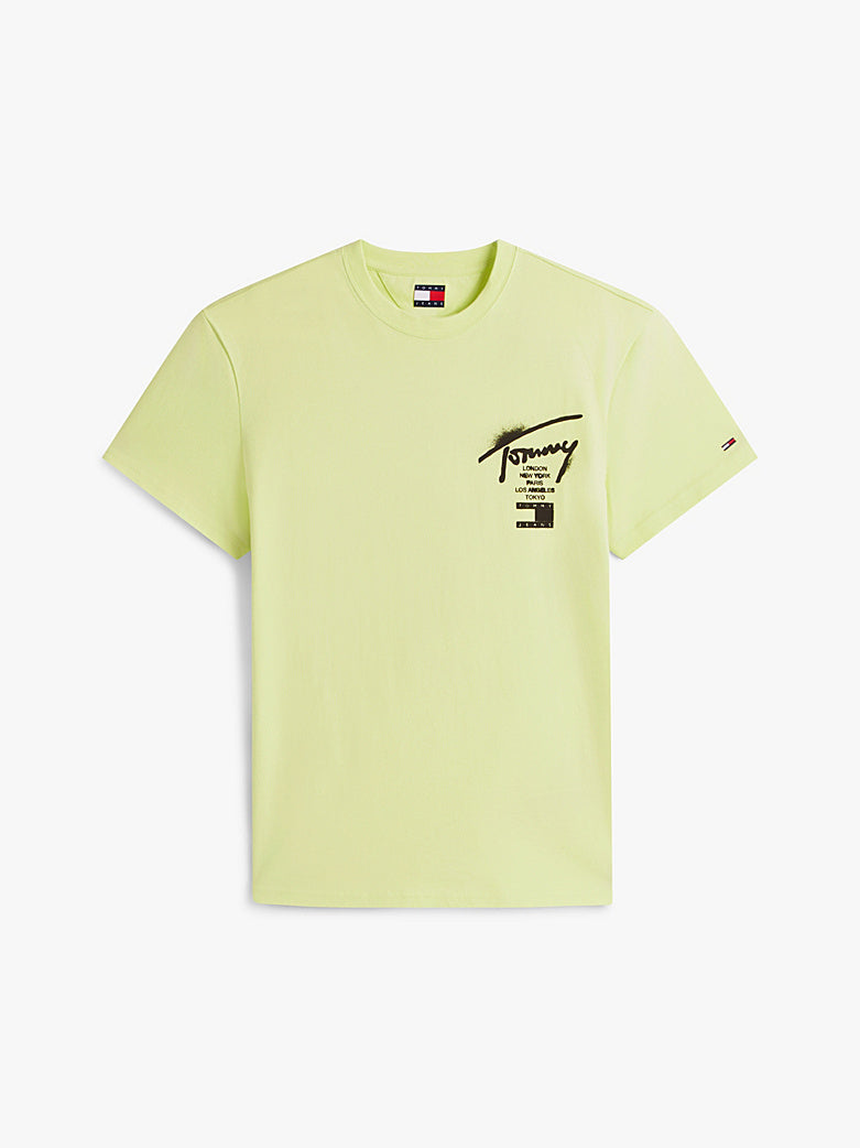 TOMMY JEANS REG CITY SIGN SS