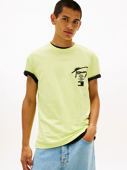 TOMMY JEANS REG CITY SIGN SS