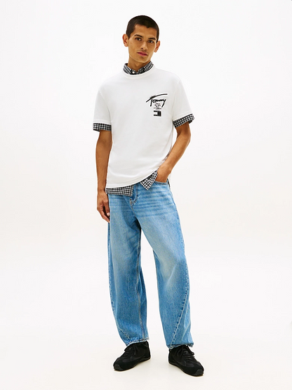 TOMMY JEANS REG CITY SIGN SS