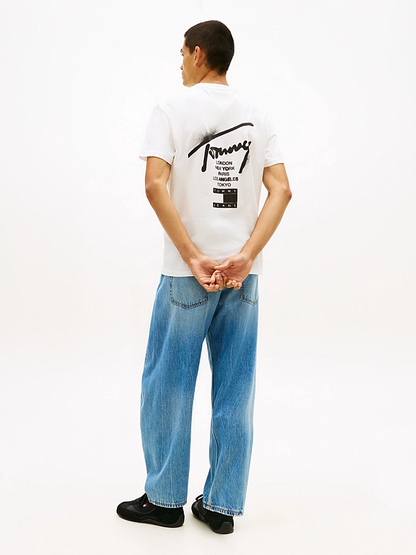 TOMMY JEANS REG CITY SIGN SS