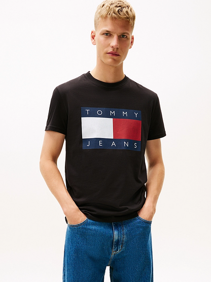 TOMMY JEANS REG BIG FLAG SS