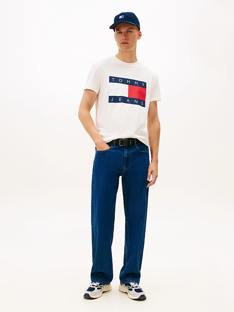 TOMMY JEANS REG BIG FLAG SS