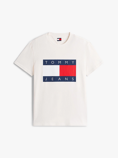 TOMMY JEANS REG BIG FLAG SS