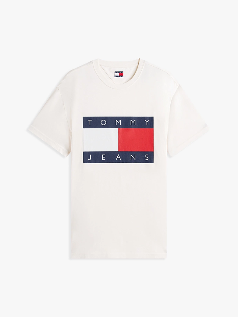 TOMMY JEANS REG BIG FLAG SS