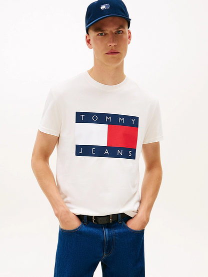 TOMMY JEANS REG BIG FLAG SS