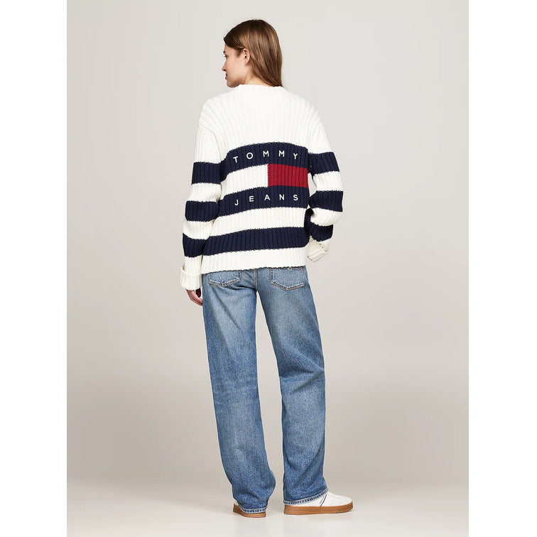 TOMMY JEANS TJW RWB BACK FLAG CARDIGN EXT