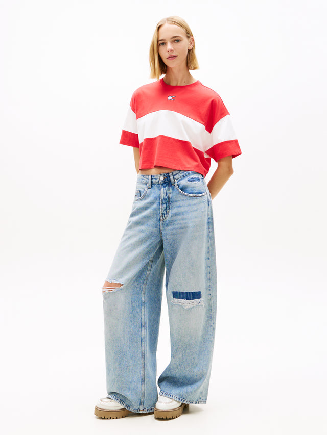 TOMMY JEANS CBLK BADGE TEE