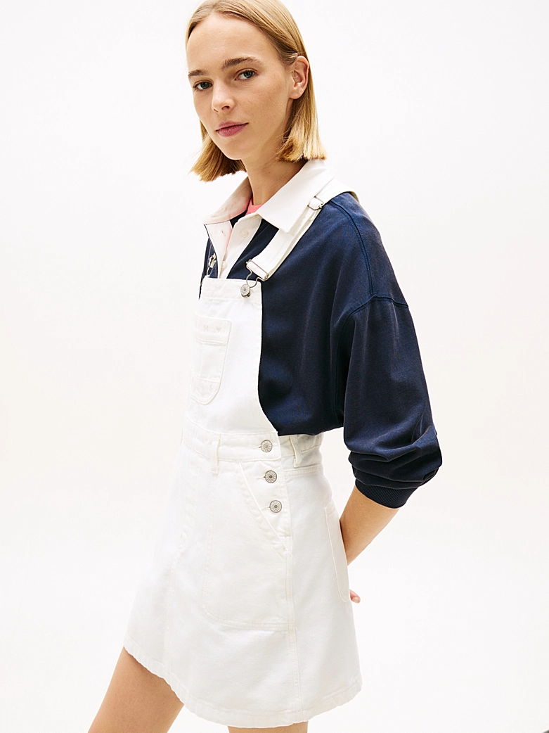 VESTIDO VAQUERO CON PETO TOMMY JEANS
