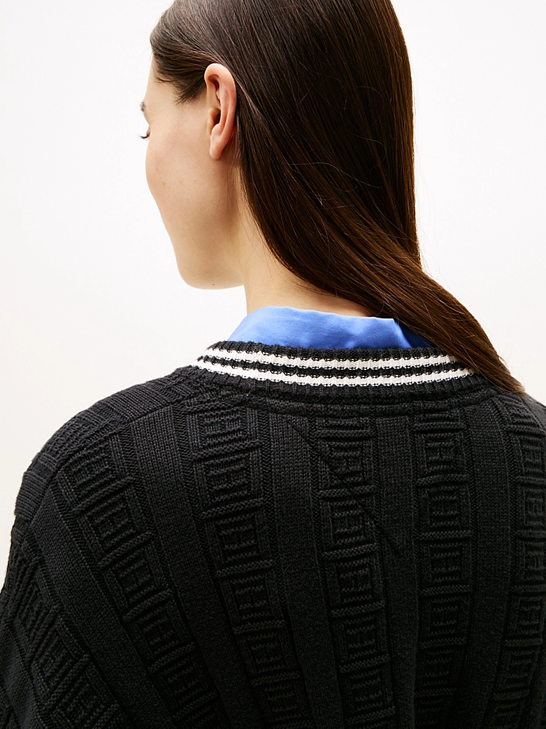 TOMMY JEANS BOXY FLAG CABLE