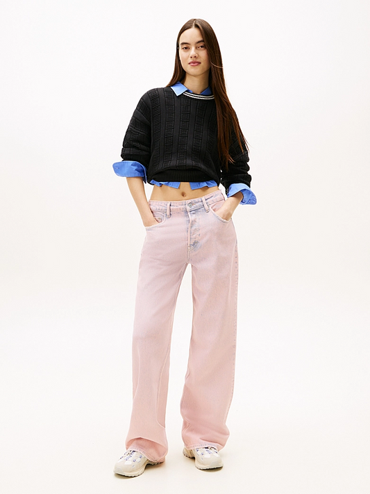 TOMMY JEANS BOXY FLAG CABLE