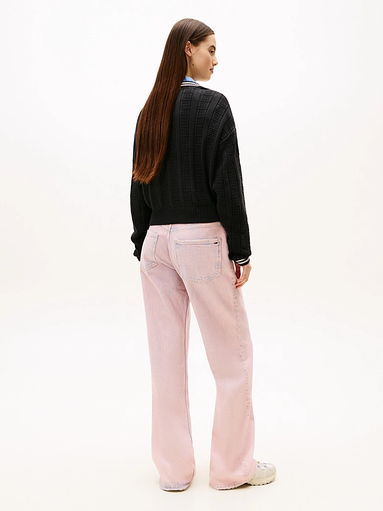 TOMMY JEANS BOXY FLAG CABLE