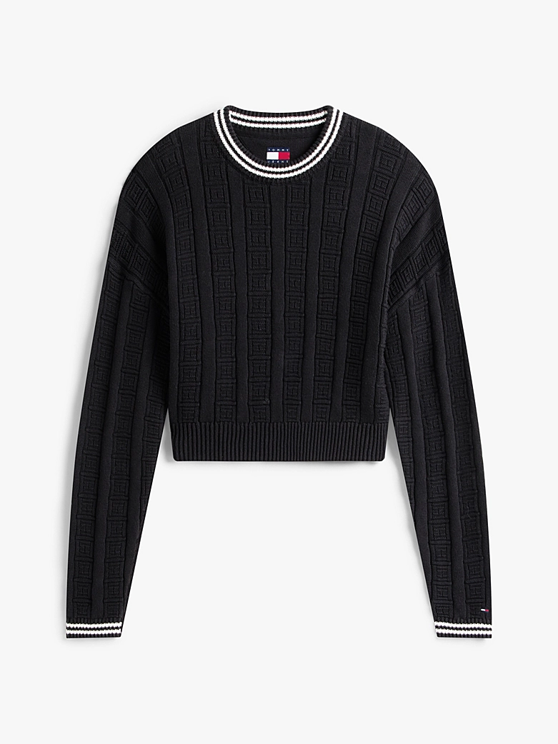 TOMMY JEANS BOXY FLAG CABLE