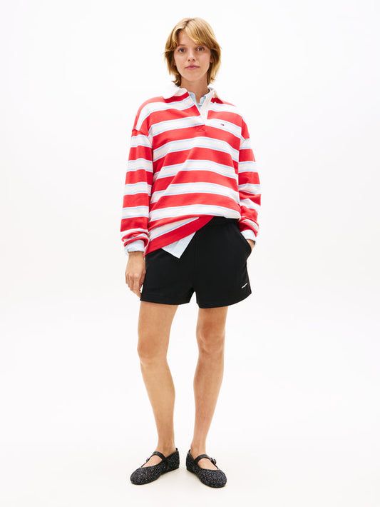 TOMMY JEANS SCRIPT LBL SWEAT SHORTS