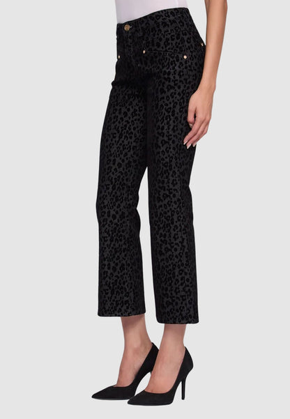 FRIDA DE GAUDI, PANTALÓN ACAMPANADO CORTO