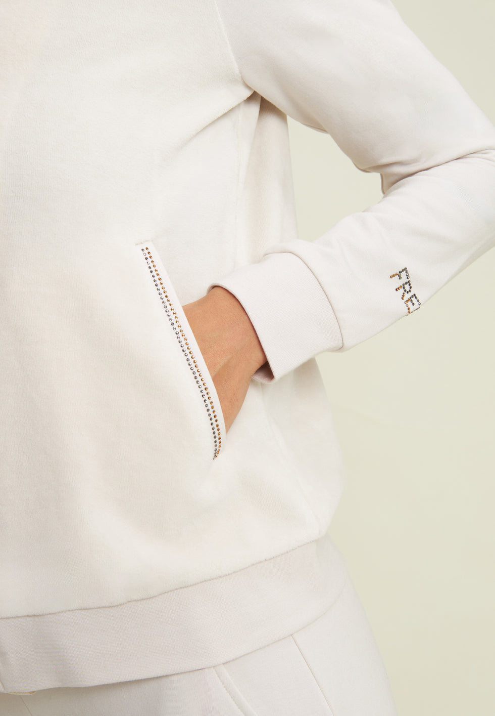 FREDDY FELPA CON ZIP  DONNA