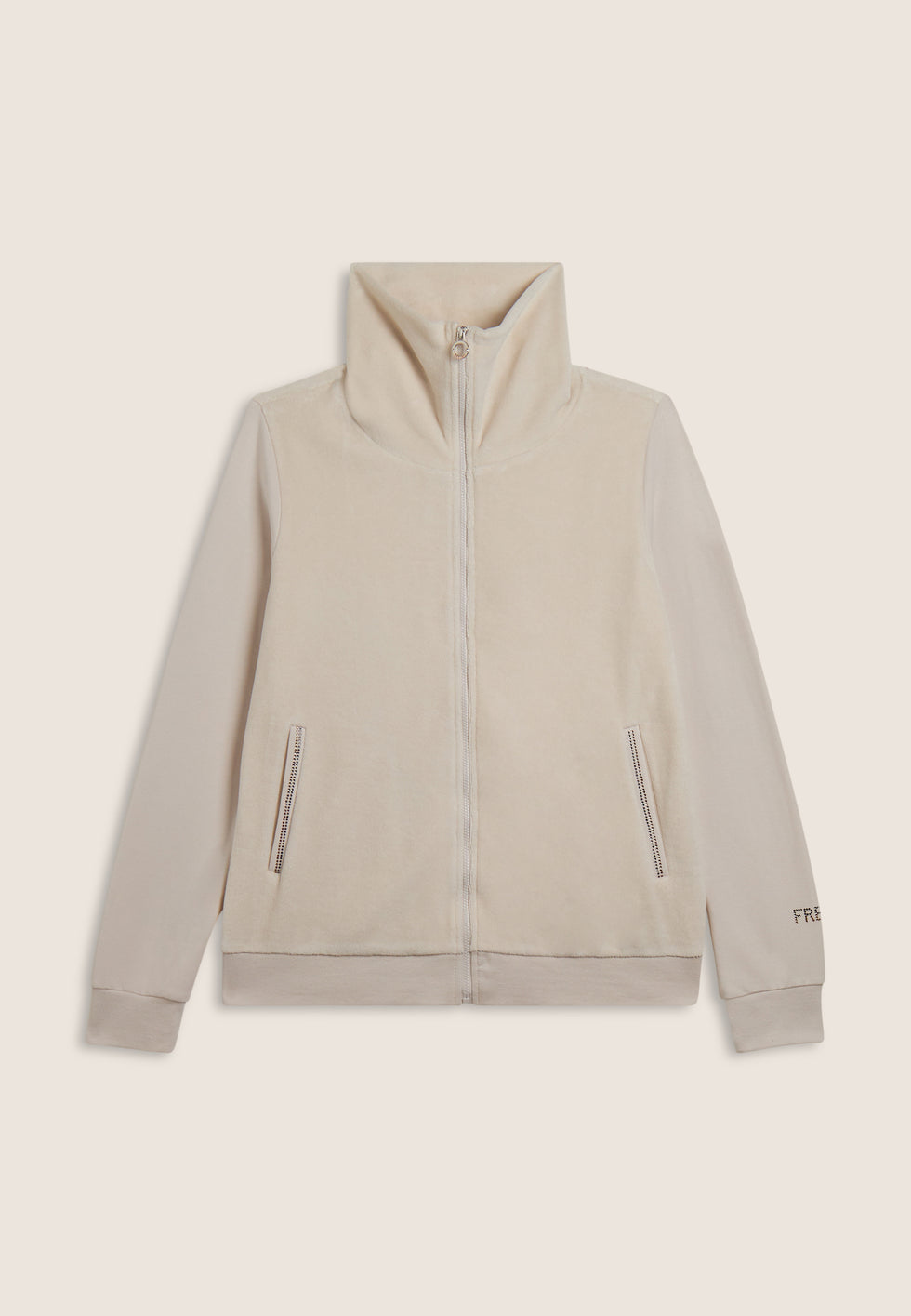 FREDDY FELPA CON ZIP  DONNA