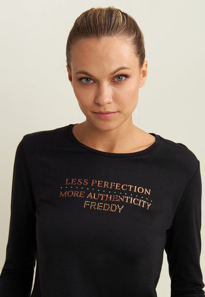 FREDDY T-SHIRT MANICA LUNGA  DONNA