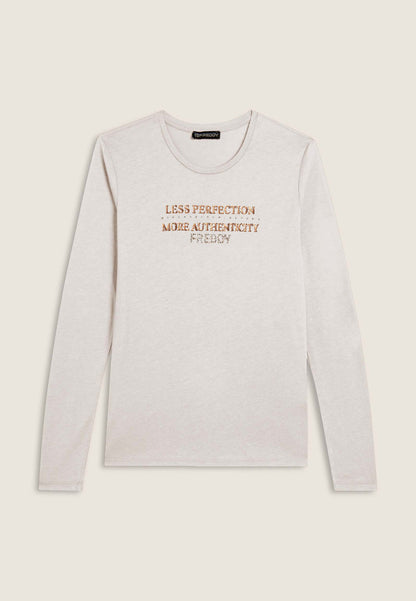 FREDDY T-SHIRT MANICA LUNGA  DONNA