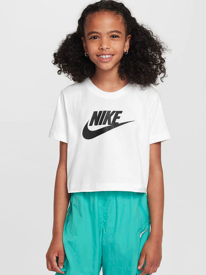 NIKE G NSW TEE CROP FUTURA HBR