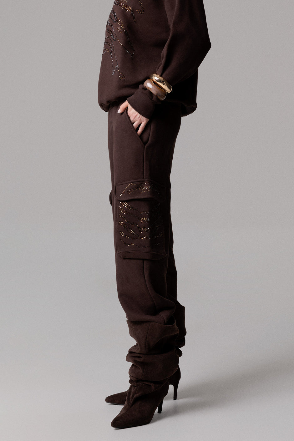 ODI ET AMO PANTALONE CARGOSTRASS TIGRE