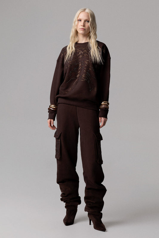 ODI ET AMO PANTALONE CARGOSTRASS TIGRE