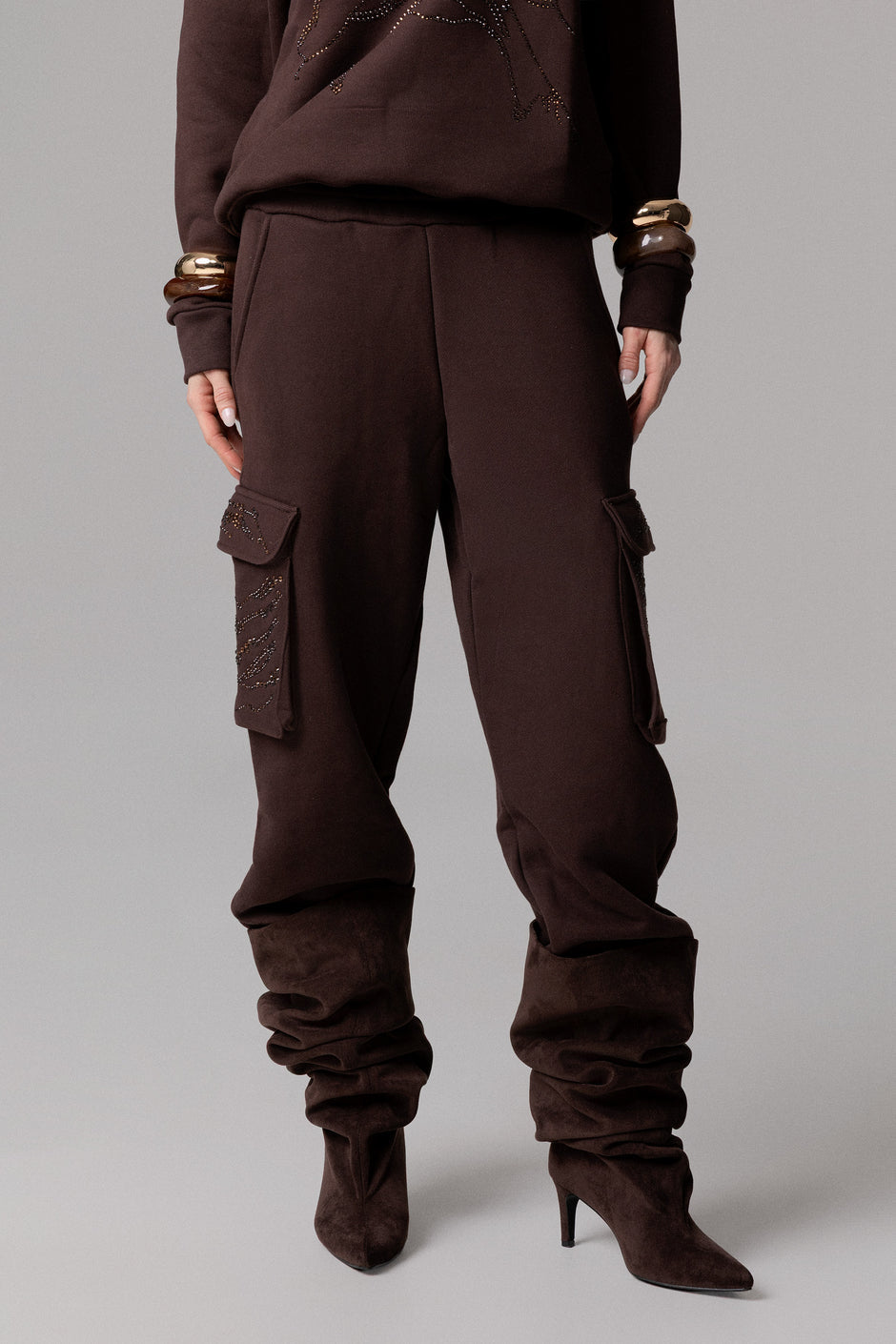 ODI ET AMO PANTALONE CARGOSTRASS TIGRE