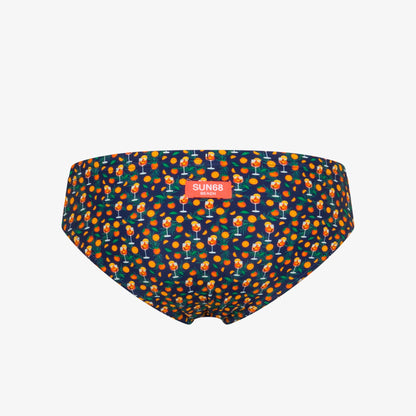 SUN68 BOY'S SLIP PRINT ALL OVER
