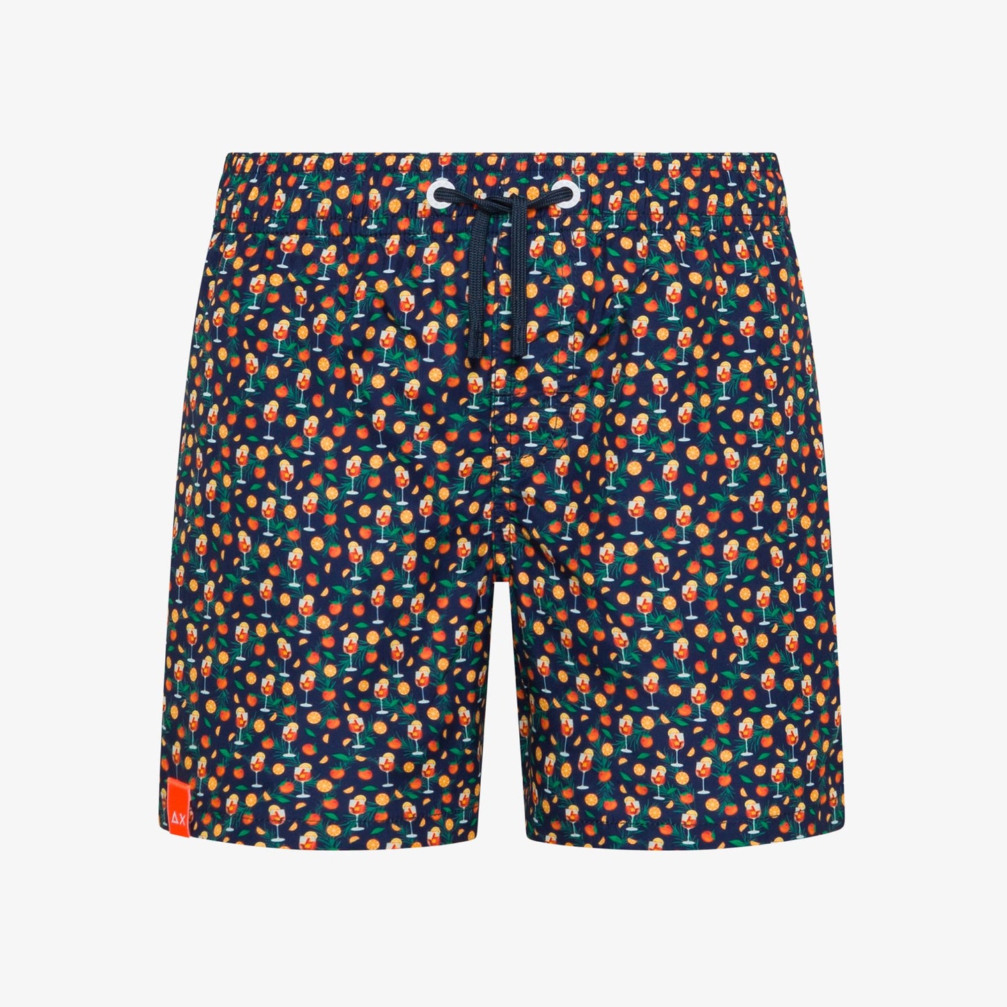 SUN68 BOY'S SWIM PANT SMALL PATTERN