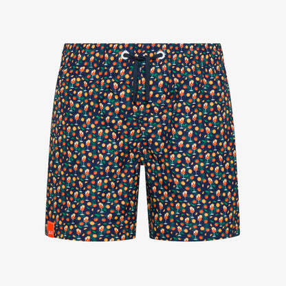 SUN68 BOY'S SWIM PANT SMALL PATTERN
