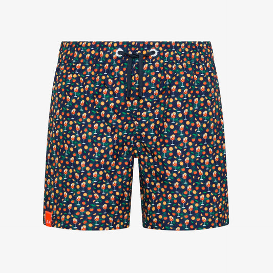 SUN68 PANTALÓN DE BAÑO DE NIÑO ESTAMPADO PEQUEÑO