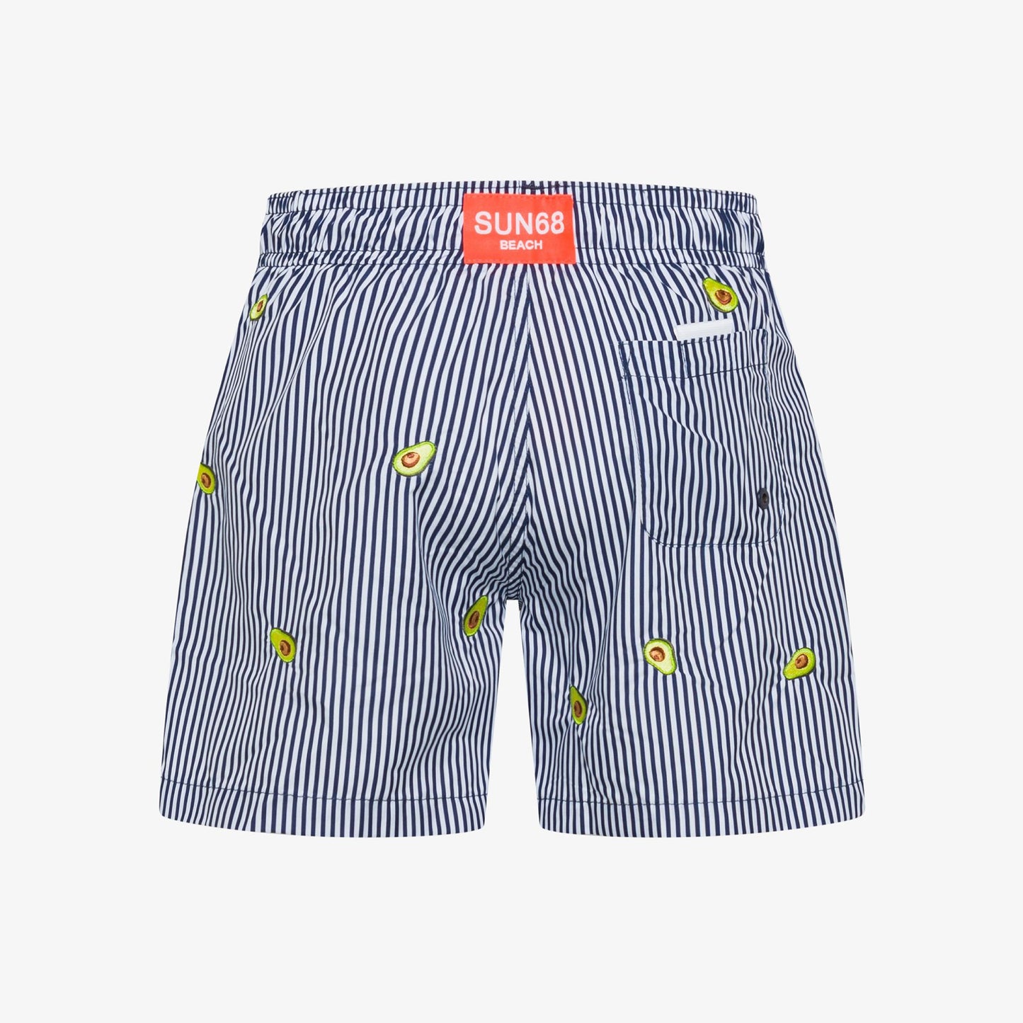 SUN68 BOY'S SWIM PANT SMALL EMBROIDERY