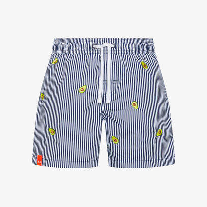 SUN68 BOY'S SWIM PANT SMALL EMBROIDERY
