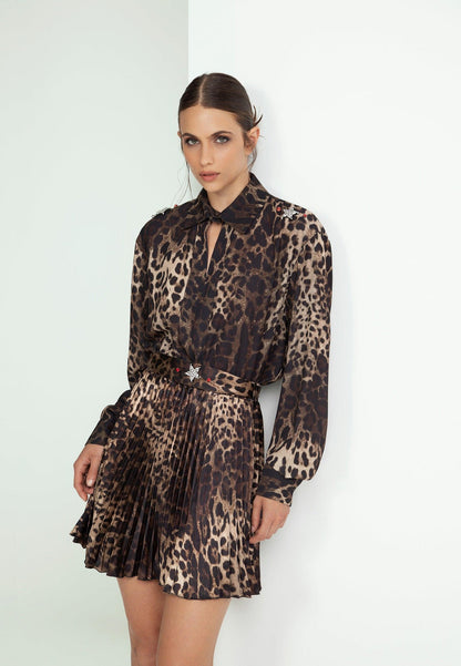 ODI ET AMO CAMICIA CHIFFON