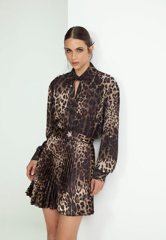 ODI ET AMO CAMICIA CHIFFON