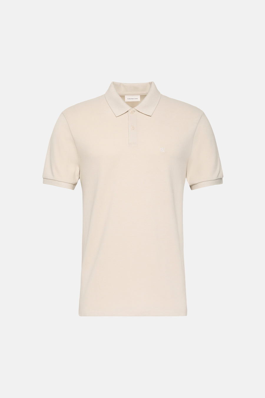 CALVIN KLEIN SS MONOGRAM PIQUE POLO