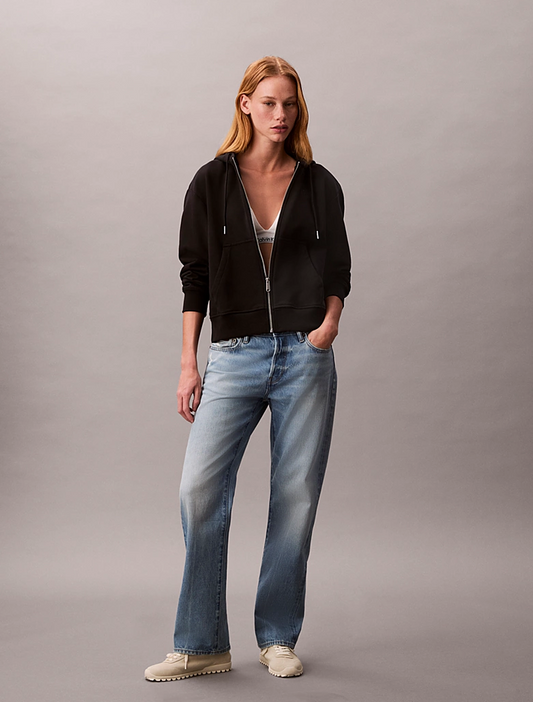 CALVIN KLEIN ARCHIVE LOGO FRENCH TERRY FZ HOODIE