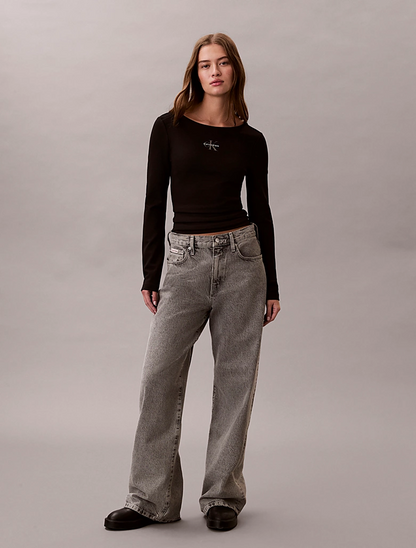 CALVIN KLEIN LS SOOP BACK INTERL