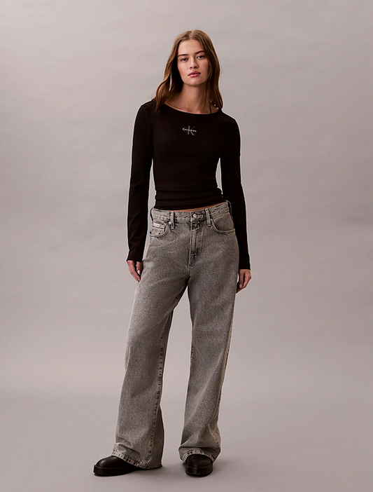 CALVIN KLEIN LS SOOP BACK INTERL