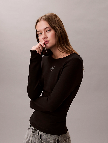 CALVIN KLEIN LS SOOP BACK INTERL