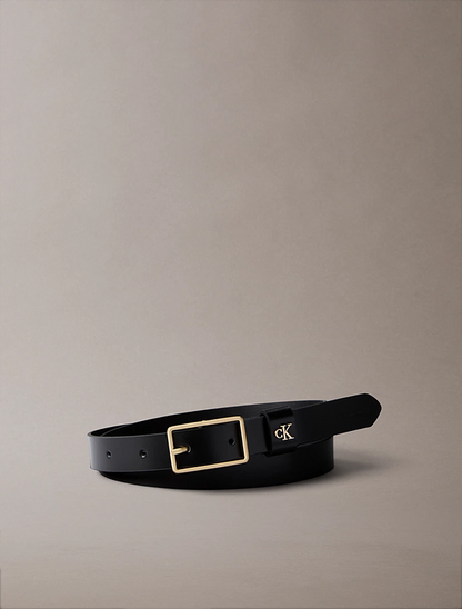 CALVIN KLEIN SQUARE BUCKLE CK LOOP 25MM