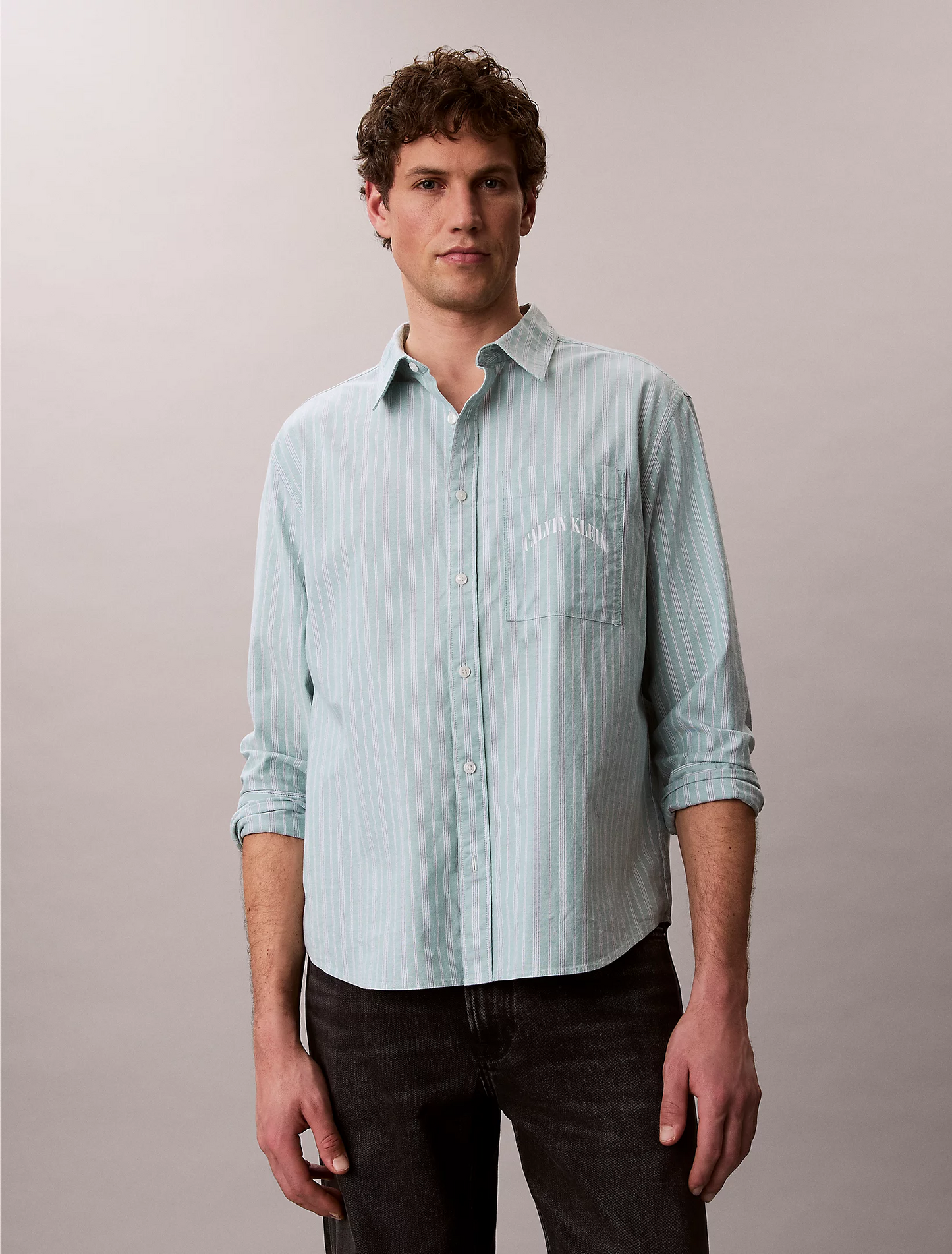 CALVIN KLEIN YD STRIPE WASHED