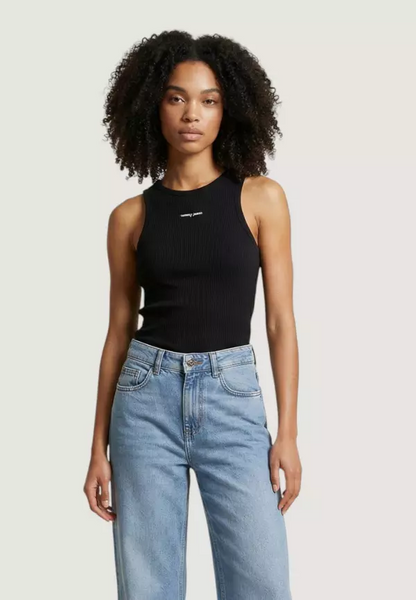 TOMMY JEANS TJW SLIM SCRIPT LABEL TANK