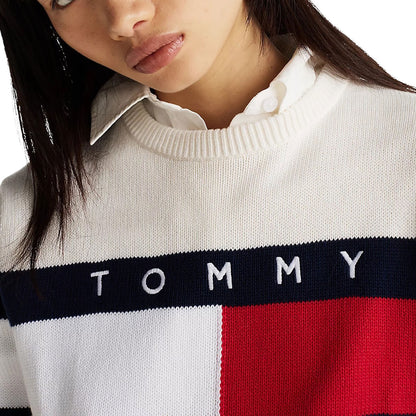 TOMMY JEANS CENTER FLAG SWEATER EXT