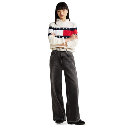 TOMMY JEANS CENTER FLAG SWEATER EXT