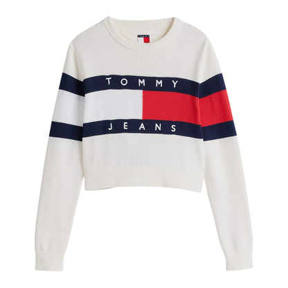 TOMMY JEANS CENTER FLAG SWEATER EXT