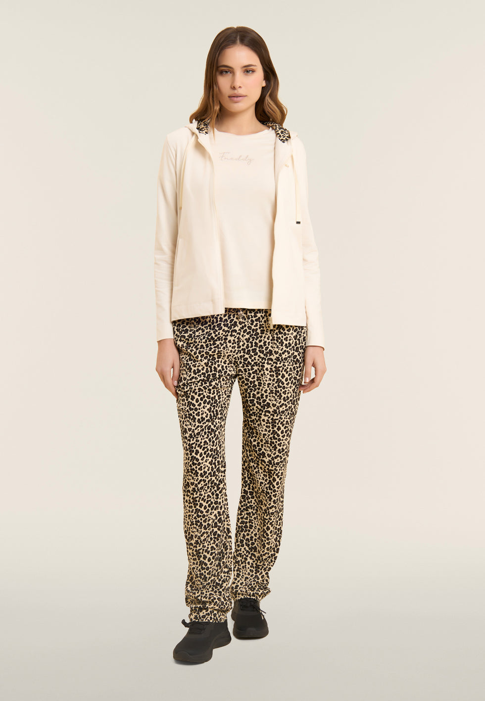 FREDDY FELPA CAPPUCCIO ZIP